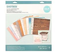 We R Memory Keepers ShotBox Background 12/Sheets-Photoreal