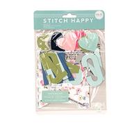 We R Memory Keepers Stitch Happy Kit de Banner de 58 Piezas, Fieltro, Blanco, 1