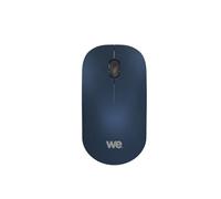 WE - Ratón inalámbrico óptico Nano dongle USB, conexión de 2,4 GHz, 1200 dpi, Tacto Suave, batería AA incluida, Color Azul