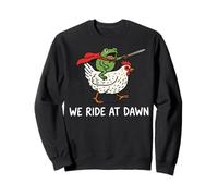 We Ride At Dawn Frog Sudadera