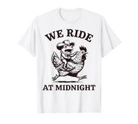 We Ride At Midnight Frog Camiseta