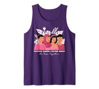 We Rises Together Mes Nacional de la Historia de la Mujer Feminista Camiseta sin Mangas