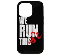 We Run This correr motivación maratón fitness entrenamiento Carcasa para iPhone 13 Pro