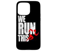 We Run This correr motivación maratón fitness entrenamiento Carcasa para iPhone 15 Pro Max
