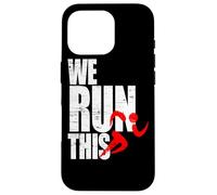 We Run This correr motivación maratón fitness entrenamiento Carcasa para iPhone 16 Pro