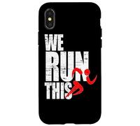 We Run This correr motivación maratón fitness entrenamiento Carcasa para iPhone X/XS