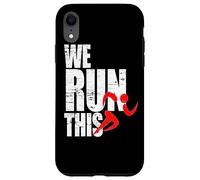 We Run This correr motivación maratón fitness entrenamiento Carcasa para iPhone XR