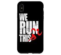 We Run This correr motivación maratón fitness entrenamiento Carcasa para iPhone XS Max