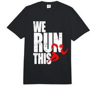 We Run This Correr motivación maratón Fitness Entrenamiento Comfort Colors Adult Heavyweight T-Shirt