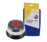 WE Set de Baliza de emergencia V16 geolocalizada y conectada a la DGT 3.0 (Obligatoria) + Paño de microfibra para ventana Azul 35x35cm