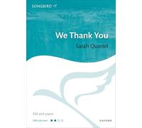We Thank You: Vocal score (Songbird)