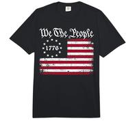 We The People 1776 - Bandera de Betsy Ross Comfort Colors Adult Heavyweight T-Shirt