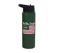 We the People 1776 - Bandera de Betsy Ross Stainless Steel Insulated Water Bottle