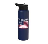We the People 1776 - Bandera de Betsy Ross Stainless Steel Insulated Water Bottle