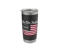 We the People 1776 - Bandera de Betsy Ross Vaso térmico de acero inoxidable de doble pared