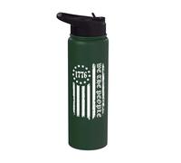 We The People 1776 - Bandera de Estados Unidos Stainless Steel Insulated Water Bottle