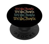 We The People 1776 July 4th Of July Fourth July Independence PopSockets PopGrip Adhesivo