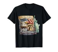 We The People 250 Aniversario 1776 2026 USA Eagle Camiseta
