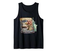 We The People 250 Aniversario 1776 2026 USA Eagle Camiseta sin Mangas
