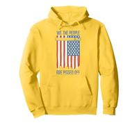 We The People Are Meado Off US America Flag Shredded Sudadera con Capucha