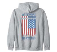 We The People Are Meado Off US America Flag Shredded Sudadera con Capucha