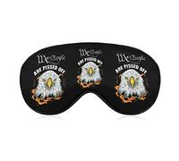 We The People are Pissed Off Sleep Masks Eye Cover Blackout con correa elástica ajustable Night Blindfold para mujeres, hombres, yoga, viaje, siesta