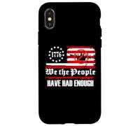 We The People Have Had Enough No Kings in America since 1776 Carcasa para iPhone X/XS