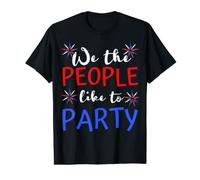 We The People Like To Party Memorial Day Hombres Mujeres Niño Niña Camiseta gráfica económica