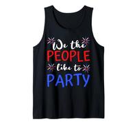 We The People Like To Party Memorial Day Hombres Mujeres Niño Niña Camiseta sin Mangas