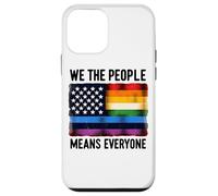 We The People Means Everyone Pride Bandera de igualdad Carcasa para iPhone 12 mini