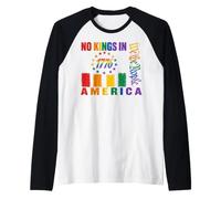 We The People No Kings Camiseta Manga Raglan