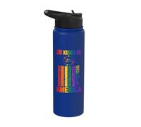 We The People No Kings for Men and Women Stainless Steel Insulated Water Bottle