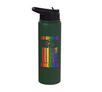 We The People No Kings for Men and Women Stainless Steel Insulated Water Bottle