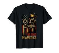 We The People No Kings In America Camiseta