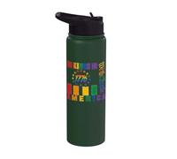 We The People No Kings Stainless Steel Insulated Water Bottle