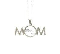 We Travel Not Escape Life - Collar para el día de la madre, regalo para mamá, abuela, joyería de cumpleaños, Medium
