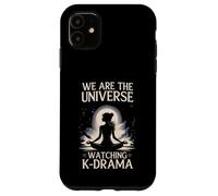 We Universe Watching K-Drama Meditando Fan Carcasa para iPhone 11