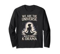We Universe Watching K-Drama Meditando Fan Manga Larga