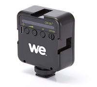 WE VL49 Linterna de Bolsillo para cámara Vlog CRI 95 + LED Recargable práctica, con 3 Puertos de Garra, 2000 mAh USB-C, Mini iluminación de Captura de vídeo Youtuber Livestreaming Accesorios