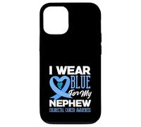 We Wear Blue For My Nephew - Camiseta de Apoyo para el cáncer colorrectal Carcasa para iPhone 12/12 Pro