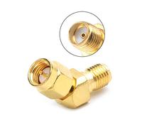 WE-WHLL SMA Macho a SMA Hembra 45 ° 135 ° Conector Adaptador de Bisel para Antena FPV Goggle