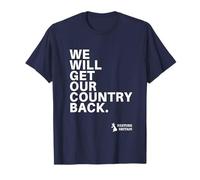 We Will Get Our Country Back - Restore Britain UK Camiseta