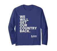 We Will Get Our Country Back - Restore Britain UK Manga Larga