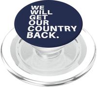 We Will Get Our Country Back - Restore Britain UK PopSockets PopGrip para MagSafe