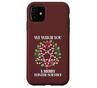We Witch You A Merry Winter Solsticio Pagano Wiccan Carcasa para iPhone 11