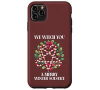 We Witch You A Merry Winter Solsticio Pagano Wiccan Carcasa para iPhone 11 Pro MAX