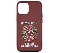 We Witch You A Merry Winter Solsticio Pagano Wiccan Carcasa para iPhone 12/12 Pro
