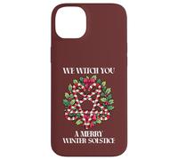 We Witch You A Merry Winter Solsticio Pagano Wiccan Carcasa para iPhone 14 Plus