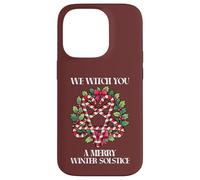 We Witch You A Merry Winter Solsticio Pagano Wiccan Carcasa para iPhone 14 Pro