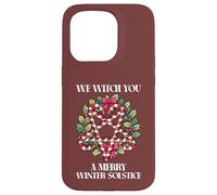 We Witch You A Merry Winter Solsticio Pagano Wiccan Carcasa para iPhone 15 Pro